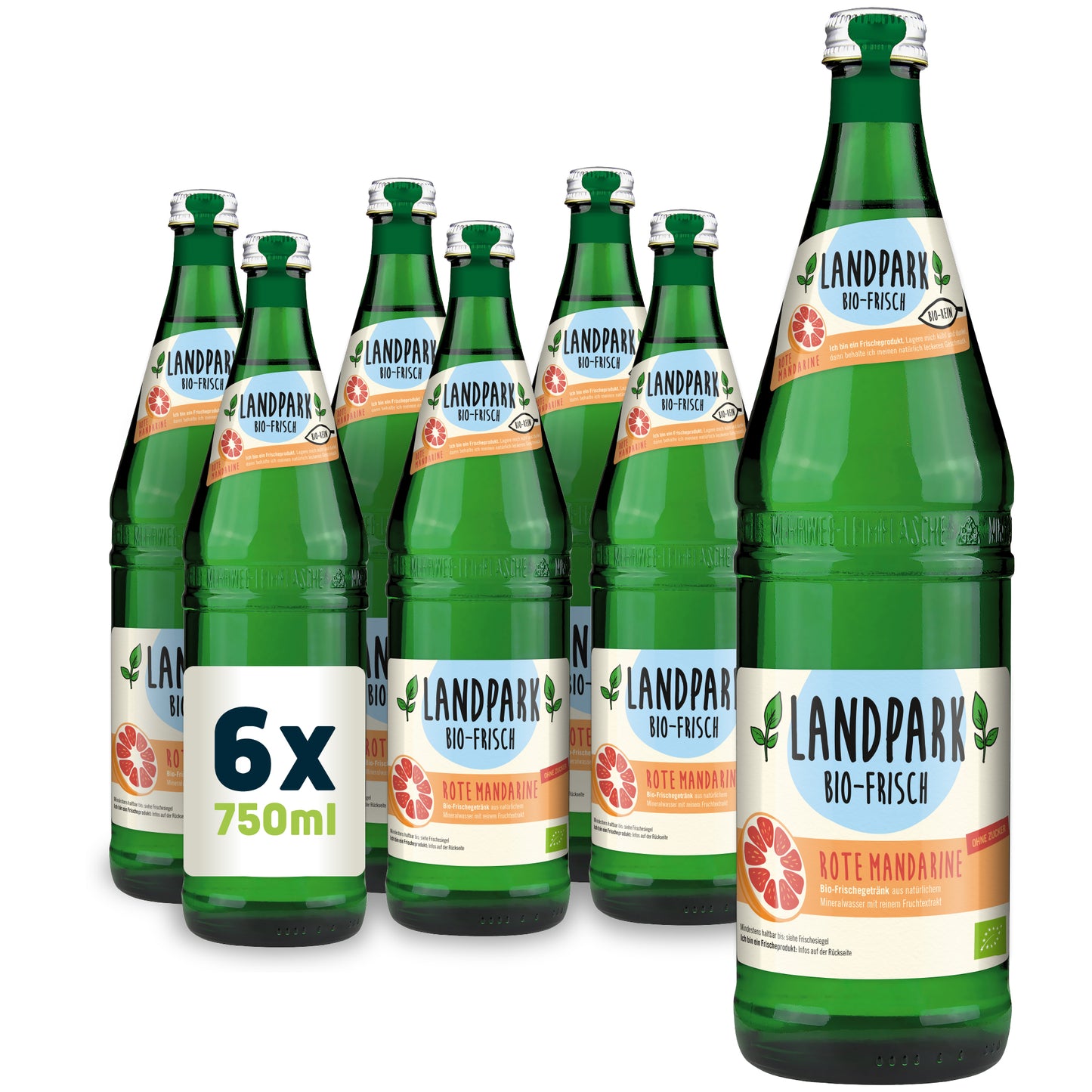 Bio-Frisch Rote Mandarine 6 x 0,75l