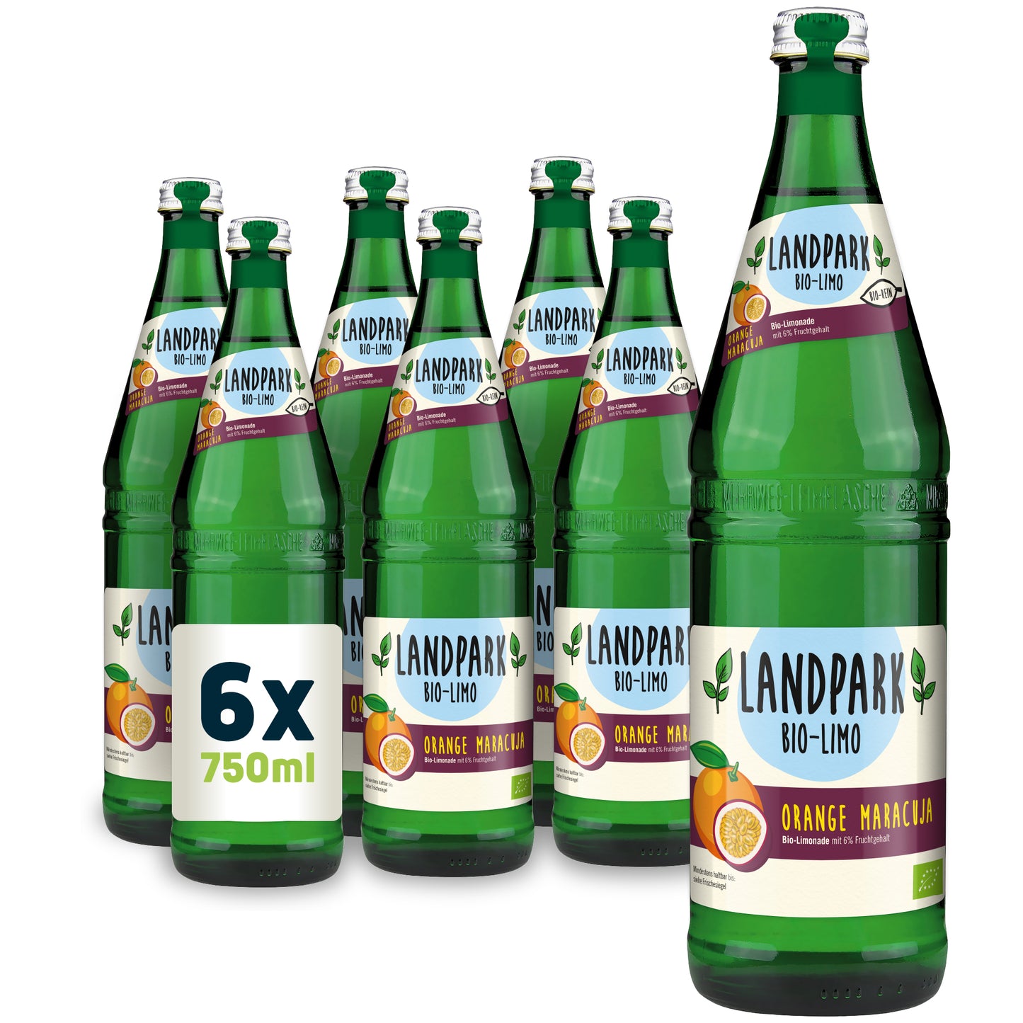 Bio-Limo Orange-Maracuja 6 x 0,75l