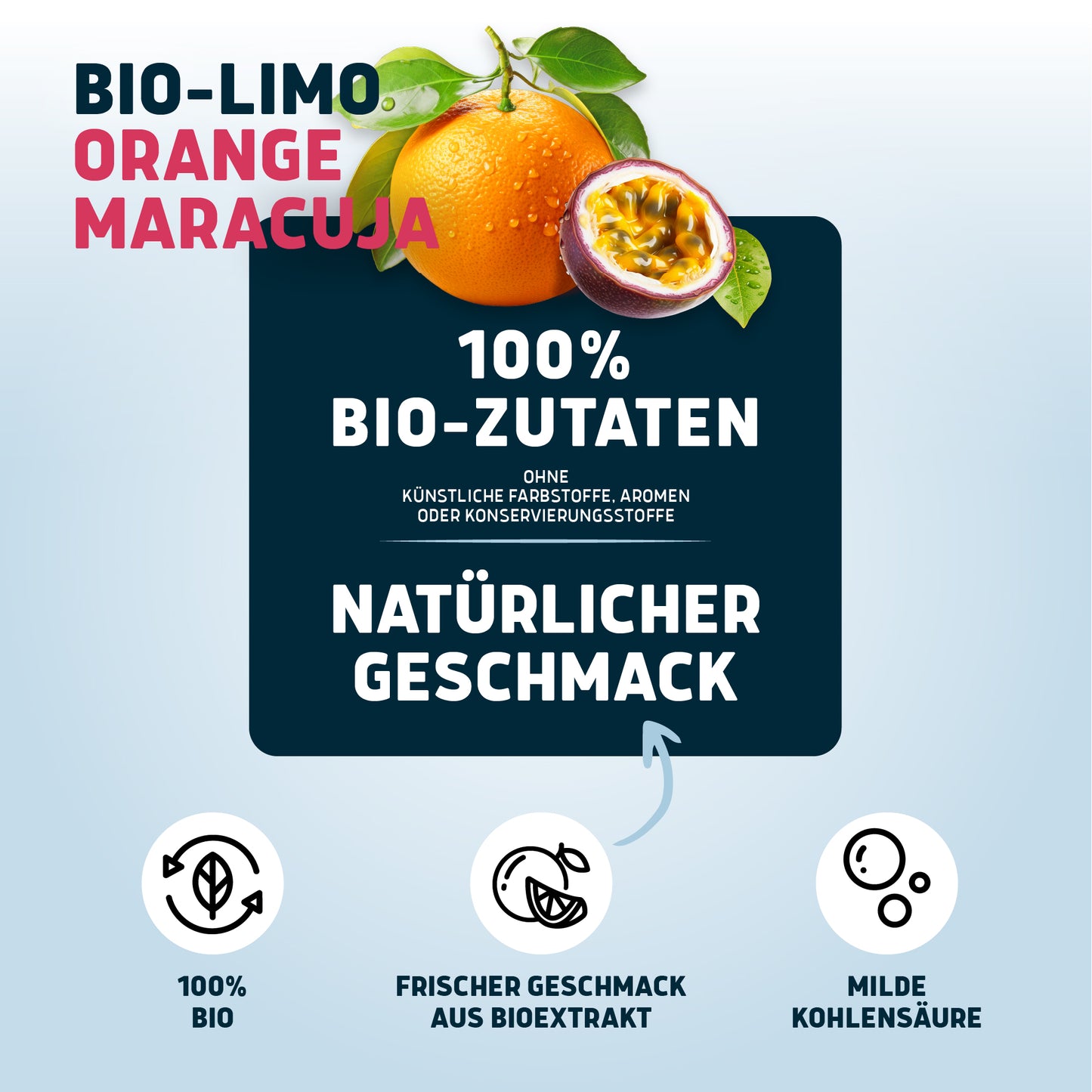 Bio-Limo Orange-Maracuja 6 x 0,75l
