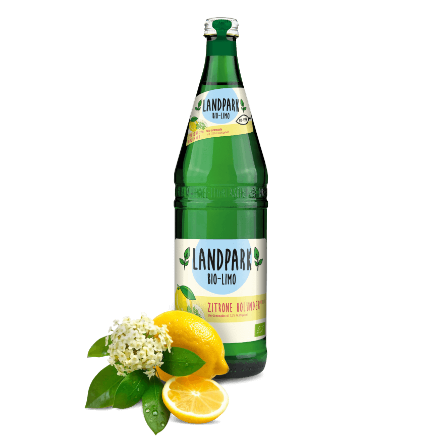 Bio-Limo Zitrone-Holunder 0,75l