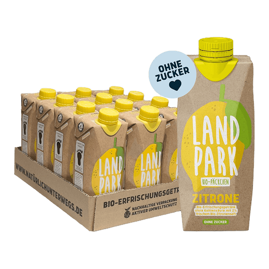 Bio-Päckchen Zitrone 12 x 0,5l