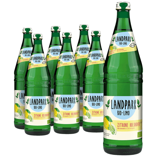 Bio-Limo Zitrone-Holunder 6 x 0,75l