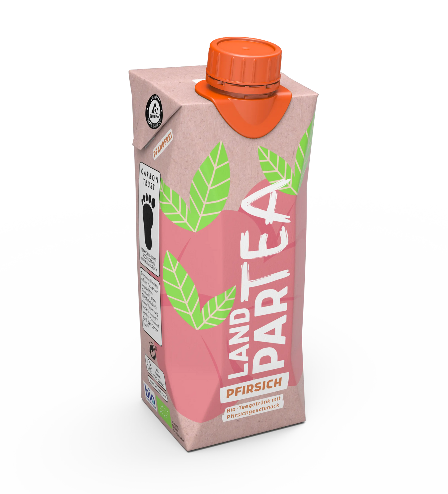 Bio-Päckchen LandparTEA Pfirsich 12 x 0,5l
