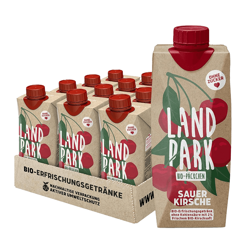 Bio-Päckchen Sauerkirsche 12 x 0,5l