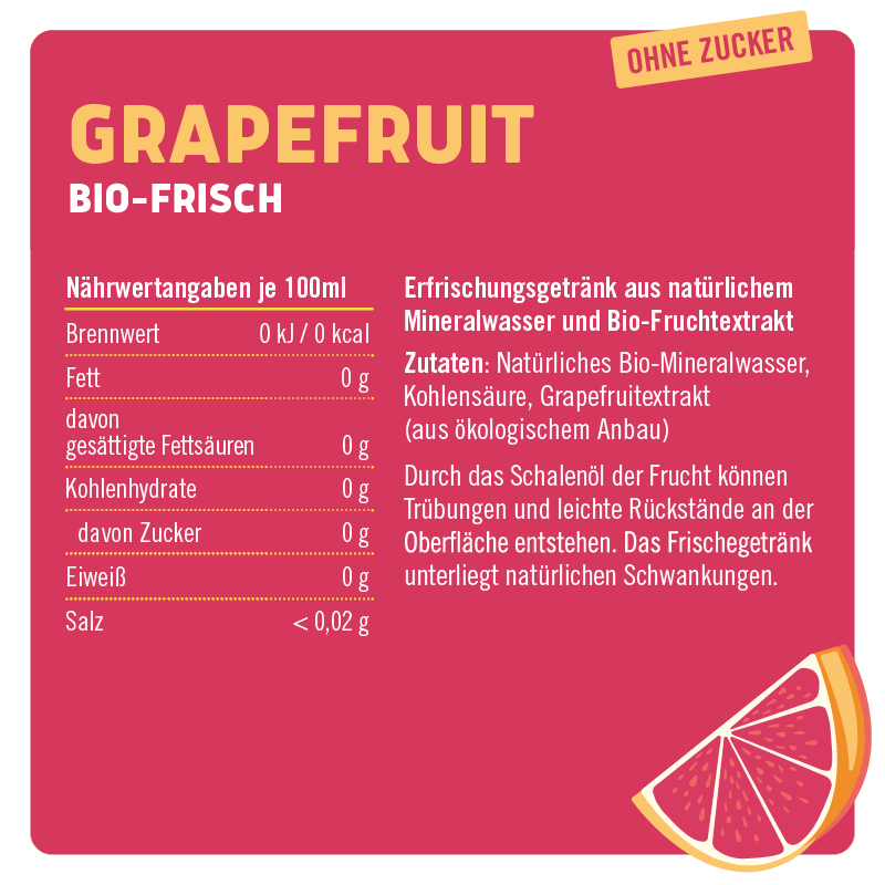 Probierpaket Bio-Frischegetränke 6 x 0,75l