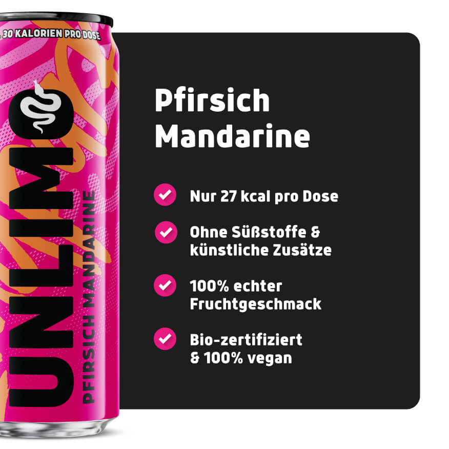 UNLIMO Pfirsich-Mandarine