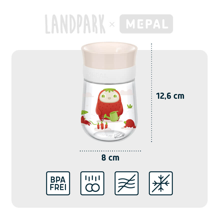 Landpark x Mepal 2-1 Lernbecher