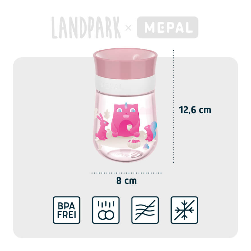 Landpark x Mepal 2-1 Lernbecher