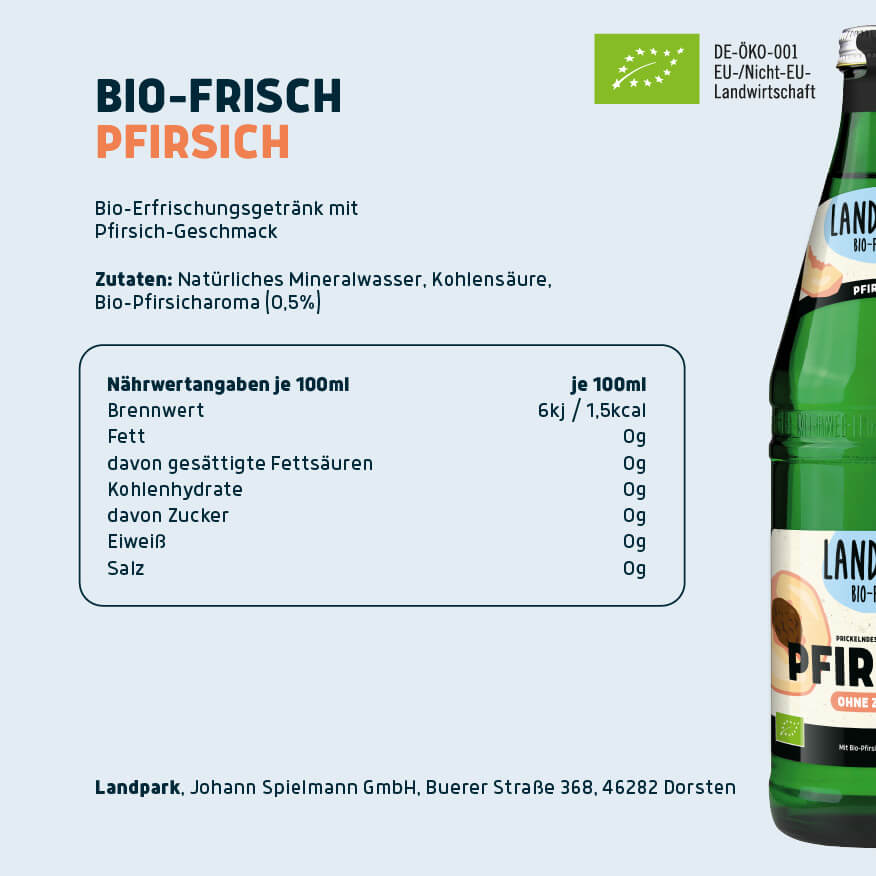 Bio-Frisch Pfirsich 6 x 0,75l