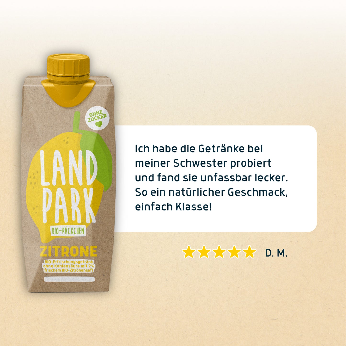 Bio-Päckchen Zitrone 12 x 0,5l