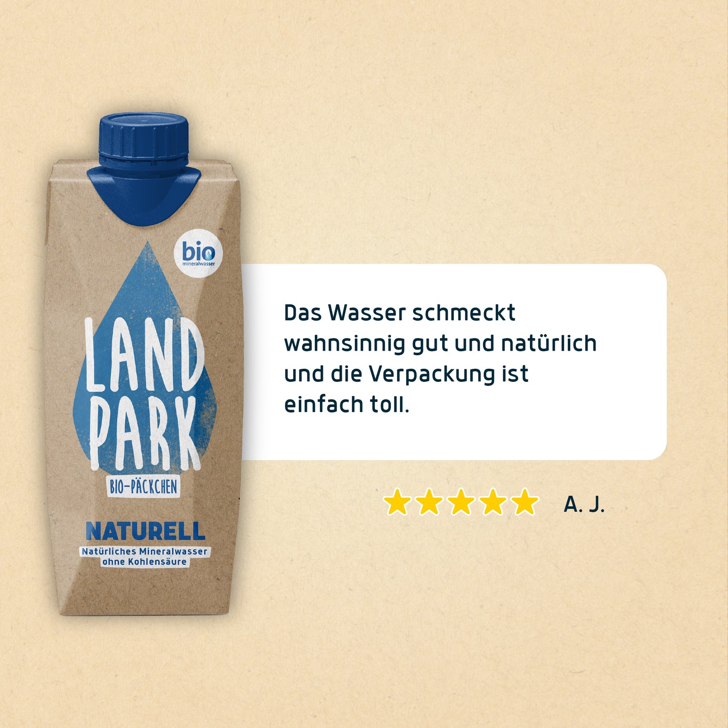 Bio-Päckchen Naturell 12 x 0,5l
