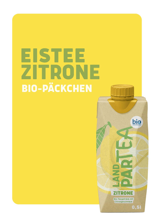 Bio-Päckchen LandparTEA Zitrone 12 x 0,5l
