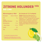 Bio-Limo Zitrone-Holunder 6 x 0,75l