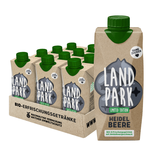 Bio-Päckchen Heidelbeere 12 x 0,5l -limited Edition-