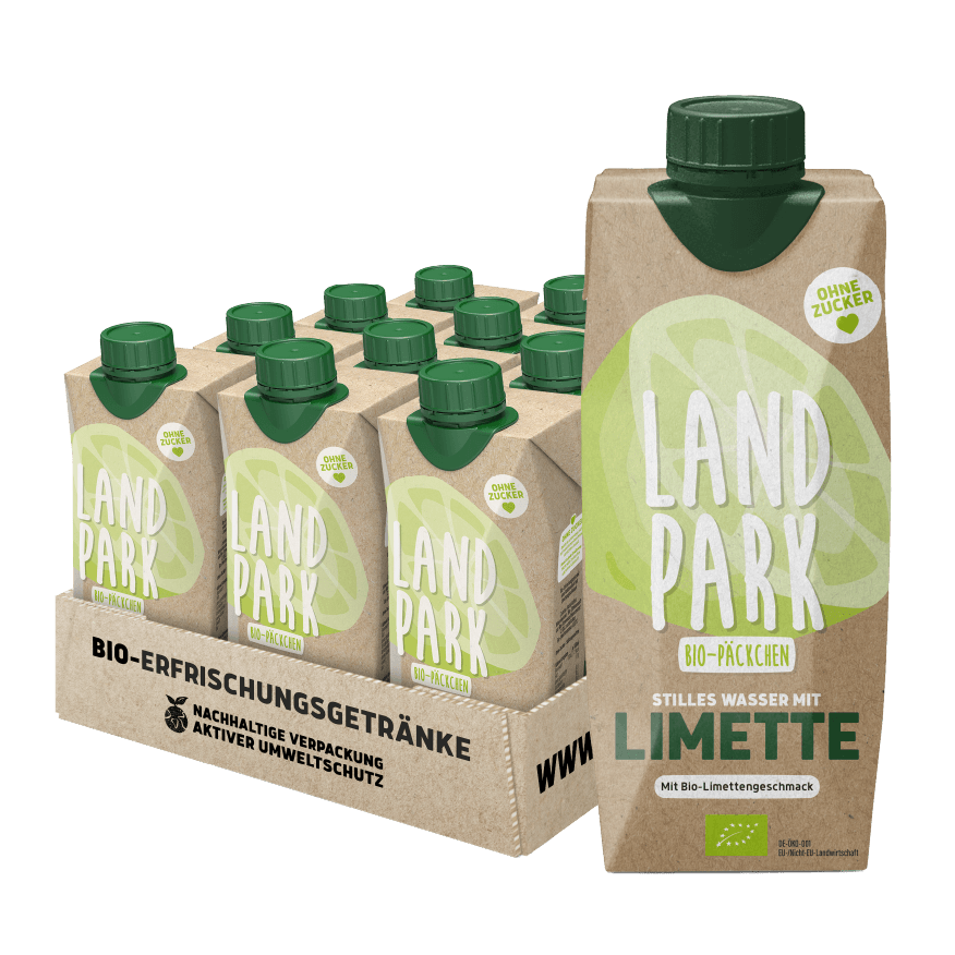 Bio-Päckchen Limette 12 x 0,5l