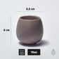 Designer Espresso-Tassen Set 6er x 70 ml