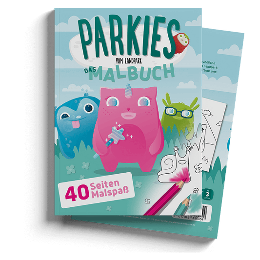 Malbuch "Parkies vom Landpark"
