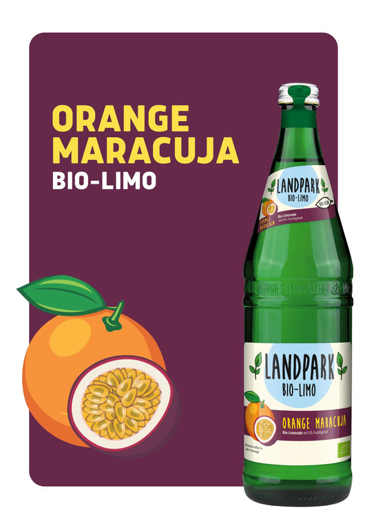 Bio-Limo Orange-Maracuja 6 x 0,75l