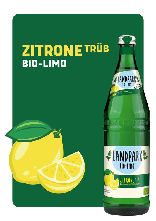 Bio-Limo Trübe-Zitrone 6 x 0,75l