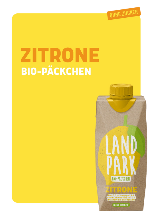 Bio-Päckchen Zitrone 12 x 0,5l