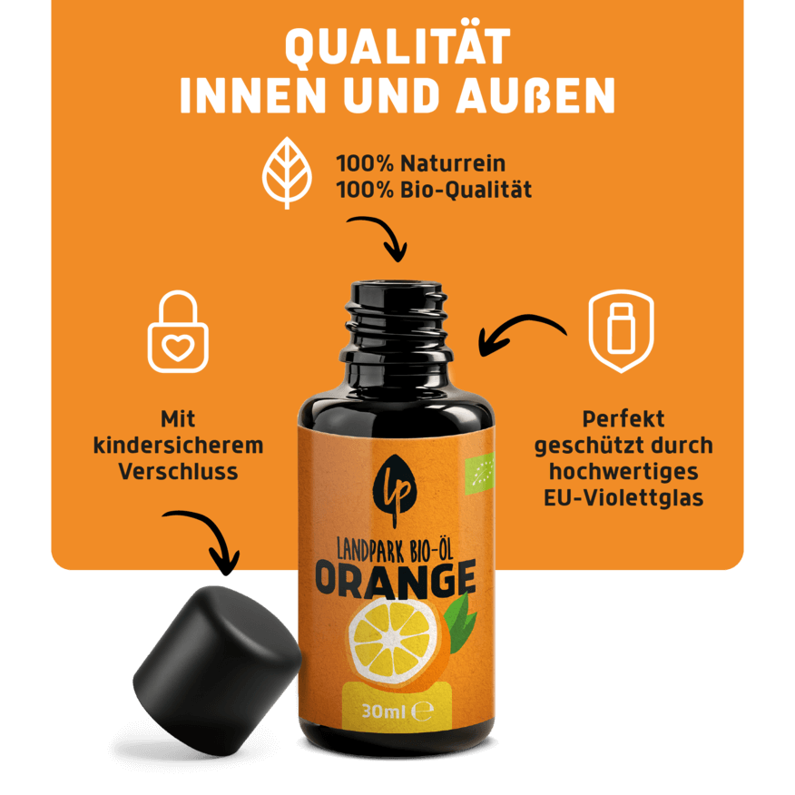 Bio-Orangen Öl