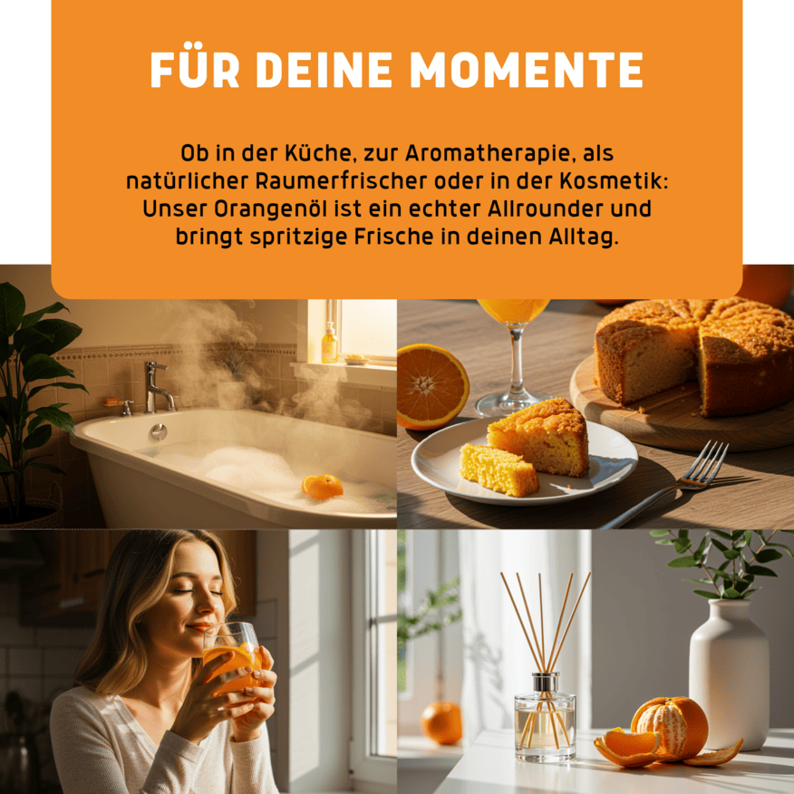 Bio-Orangen Öl