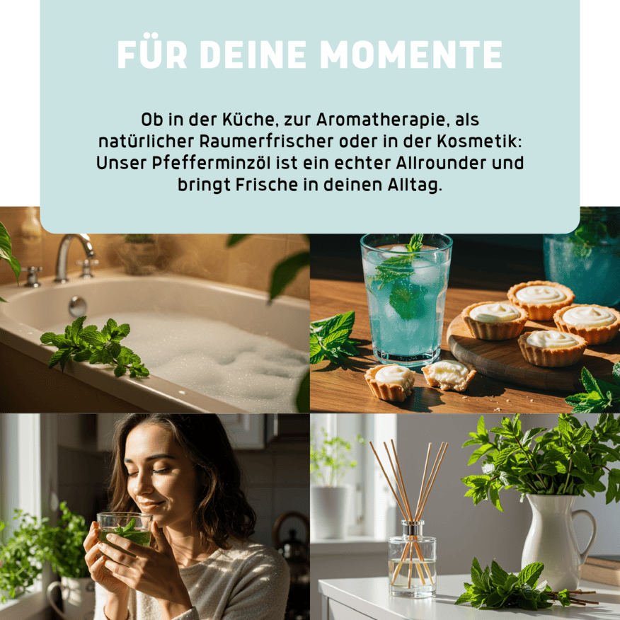 Bio-Pfefferminz Öl