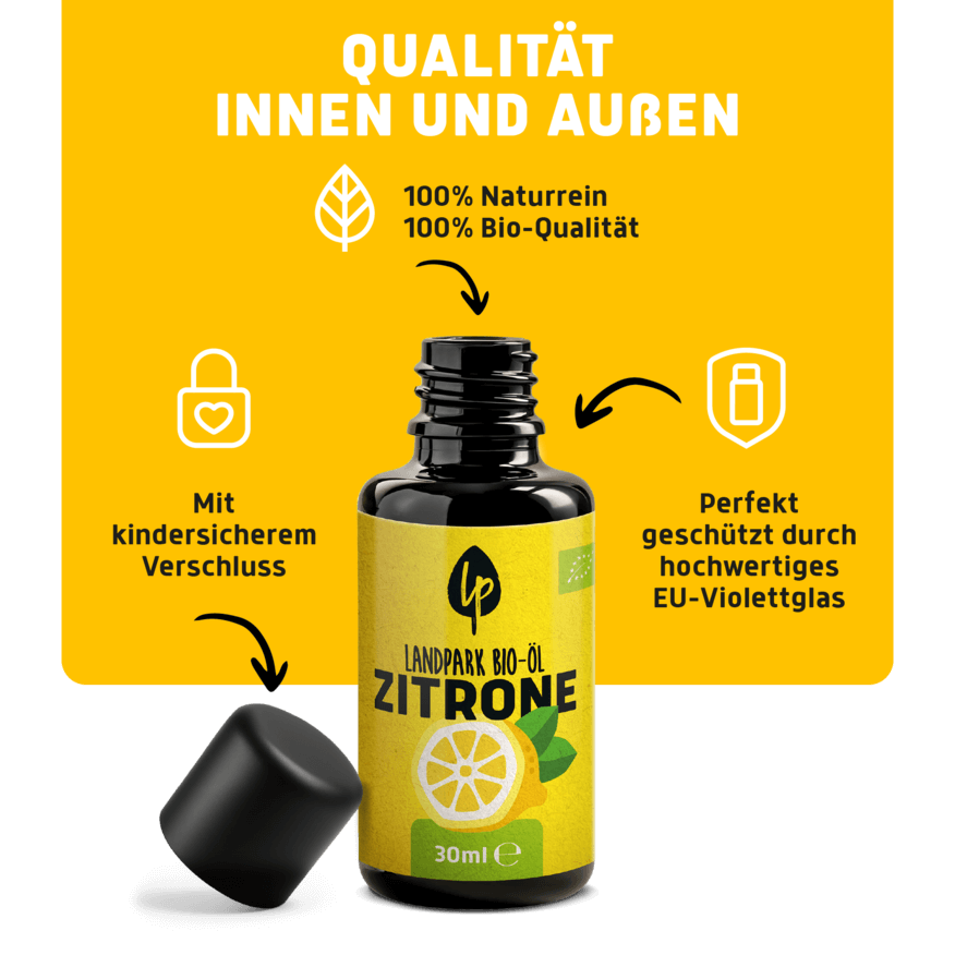 Bio-Zitronen Öl