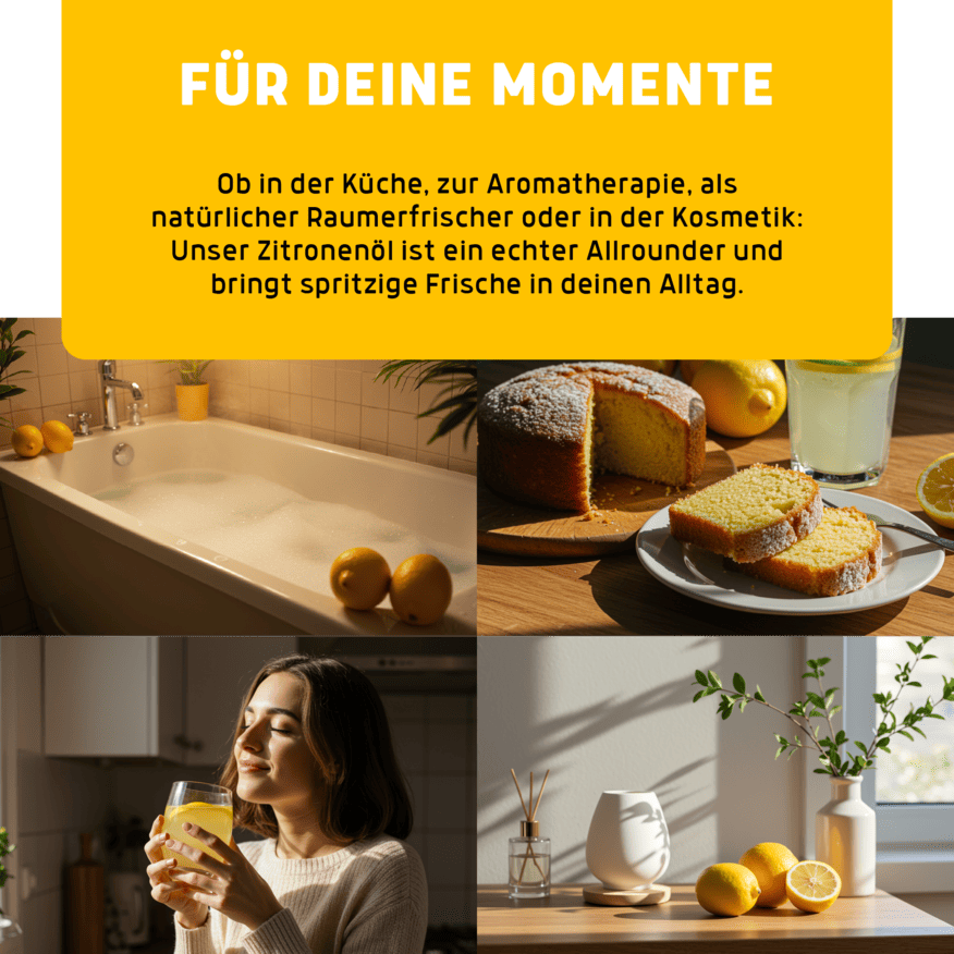 Bio-Zitronen Öl
