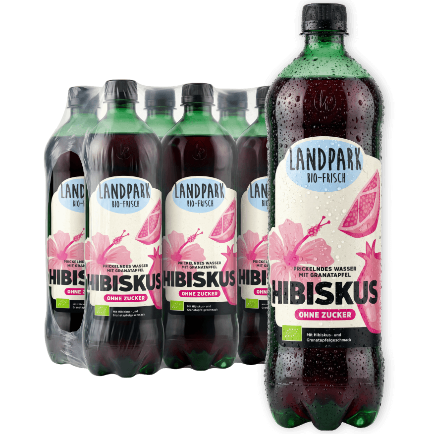 Bio-Frisch Hibiskus Granatapfel 6 x 1,0 L