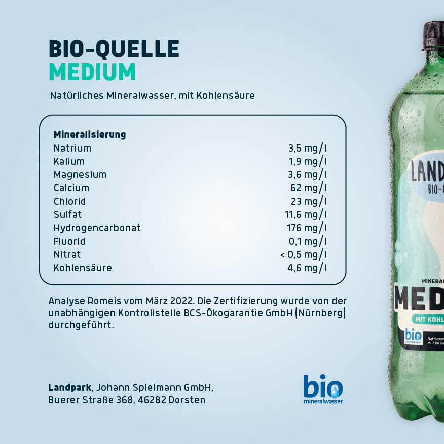 Bio-Quelle Medium 6 x 1,0 L
