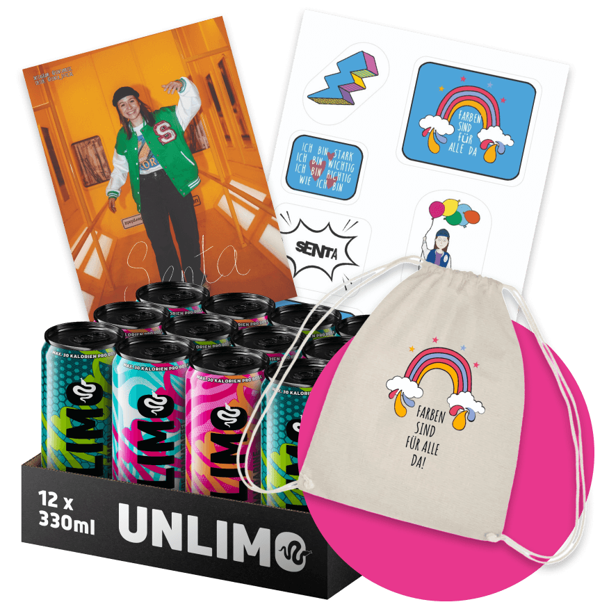 Senta x Unlimo Bundle + Beutel