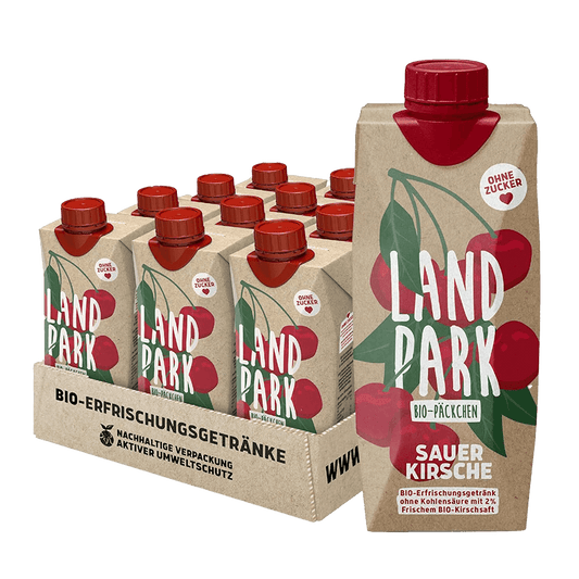Bio-Päckchen Sauerkirsche 12 x 0,5l